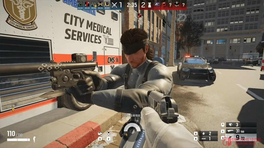 卧槽!斯内克要空降《彩虹六号》?这波联动我直接respect! 卧槽!斯内克要空降《彩虹六号》?这波联动我直接respect!