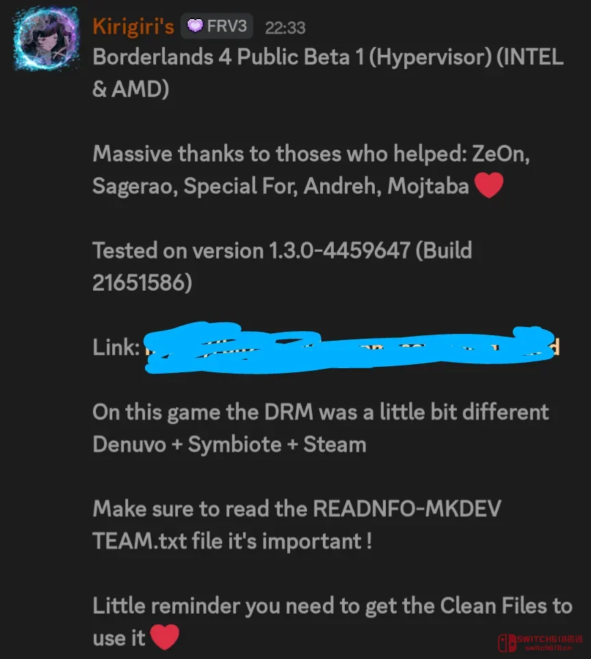 D加密,这回真要凉了吗?《无主之地4》都TM被破解了! D加密,这回真要凉了吗?《无主之地4》都TM被破解了!