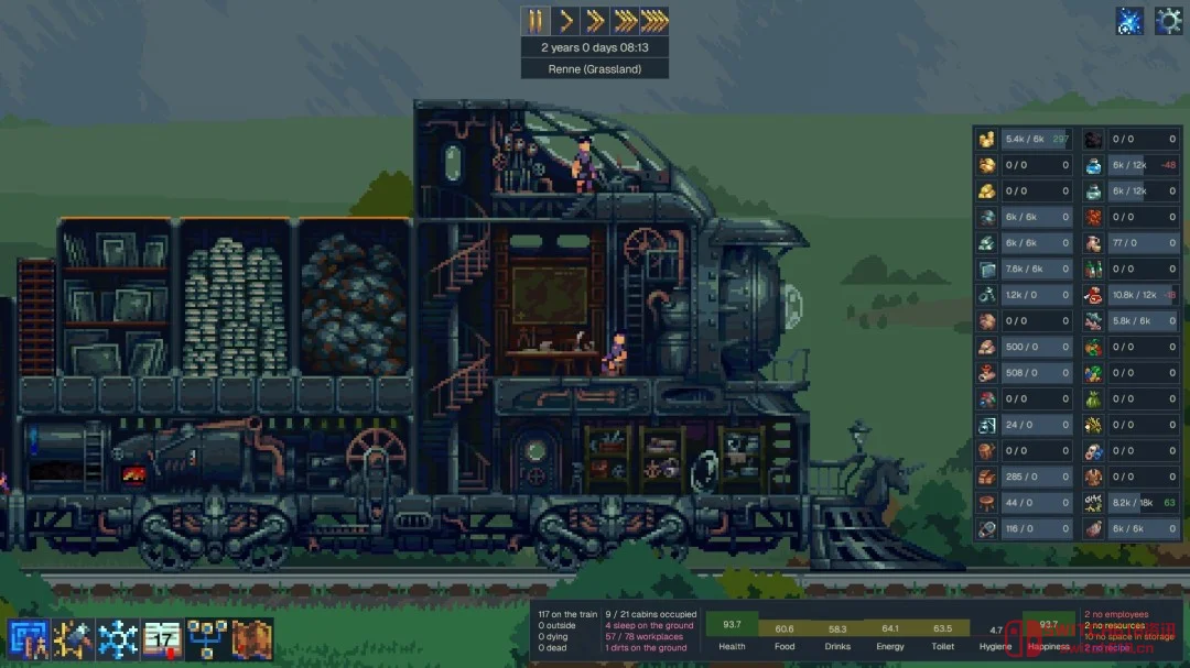 卧槽!这列火车城市建造者,直接把我的钱包按在铁轨上碾了! 卧槽!这列火车城市建造者,直接把我的钱包按在铁轨上碾了!