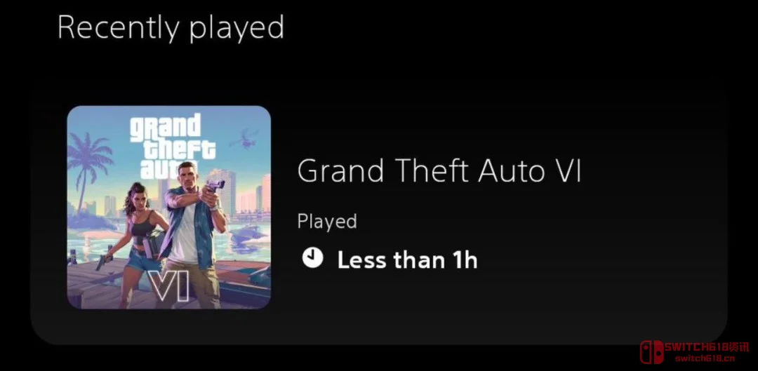 卧槽!《GTA6》直接跳票到我的“最近游玩”里了?! 卧槽!《GTA6》直接跳票到我的“最近游玩”里了?!