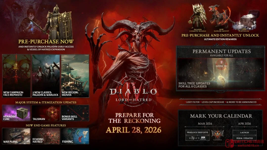 《暗黑4》屠戮赛季:是时候让你的双手沾满鲜血了! 《暗黑4》屠戮赛季:是时候让你的双手沾满鲜血了!