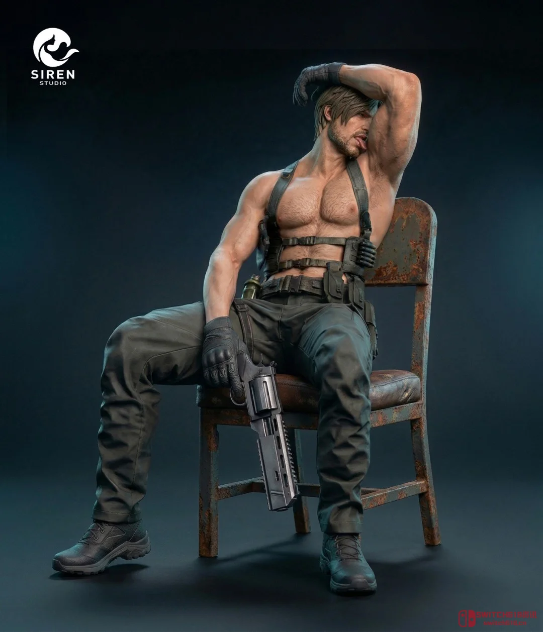 生化危机9里昂雕像骚操作!半裸舔腋下姿势看呆玩家:这就是"新警察"的成长吗? 生化危机9里昂雕像骚操作!半裸舔腋下姿势看呆玩家:这就是"新警察"的成长吗?