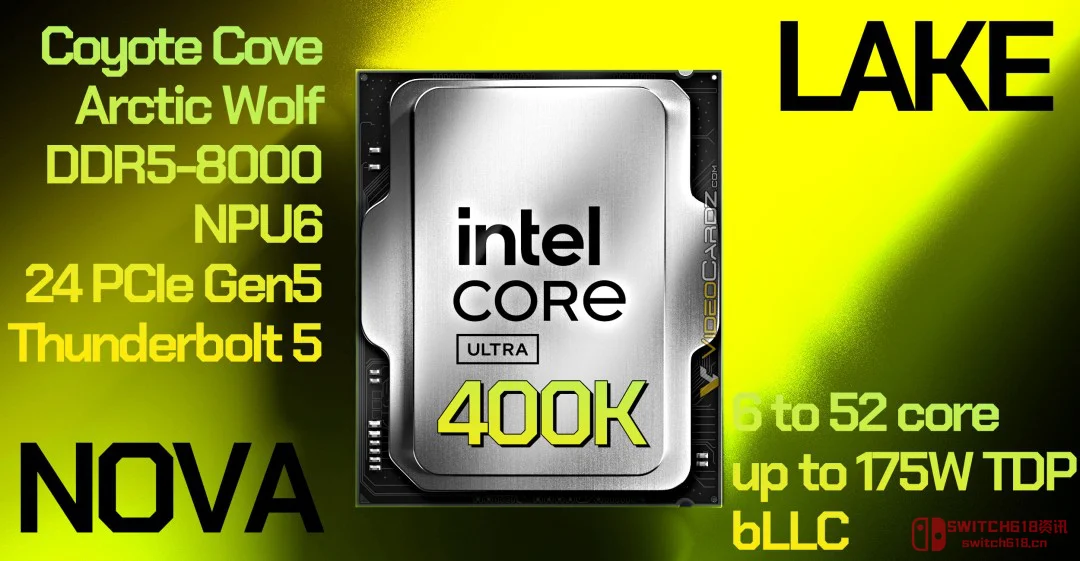 Intel这波要搞大事!酷睿Ultra 400曝光:52核+175W功耗,AMD还顶得住吗? Intel这波要搞大事!酷睿Ultra 400曝光:52核+175W功耗,AMD还顶得住吗?