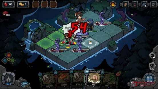 三人小队x肉鸽卡牌x战棋？这是什么神仙组合——《黑夜轮回》试玩