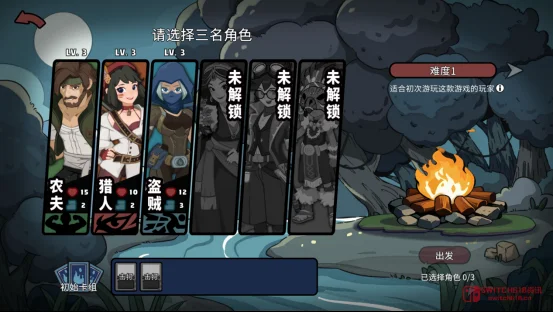 三人小队x肉鸽卡牌x战棋？这是什么神仙组合——《黑夜轮回》试玩