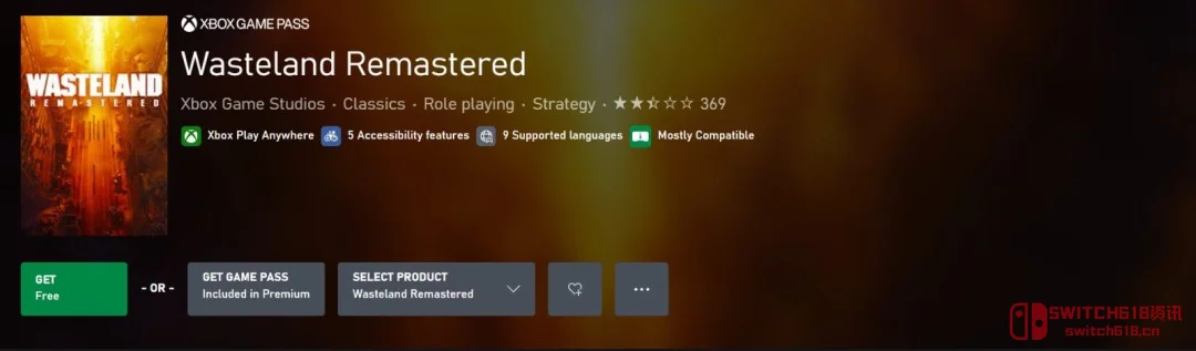 卧槽白嫖!《废土:复刻版》Xbox商店突然免费领,原价近百元的经典神作赶紧抢 卧槽白嫖!《废土:复刻版》Xbox商店突然免费领,原价近百元的经典神作赶紧抢