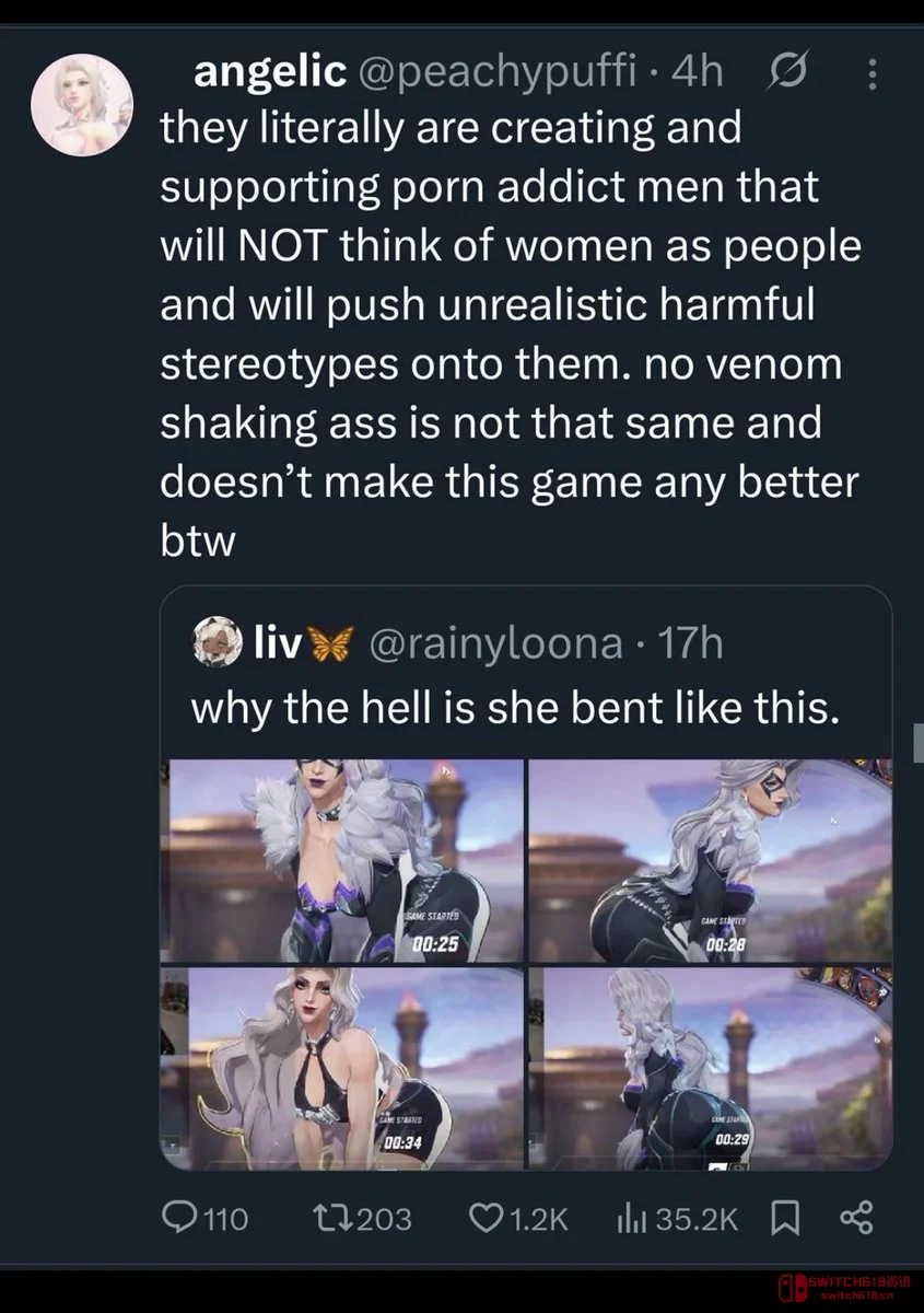 《漫威争锋》黑猫被喷"卖肉"引发全网大战!玩家:双标狗给我整笑了 《漫威争锋》黑猫被喷"卖肉"引发全网大战!玩家:双标狗给我整笑了