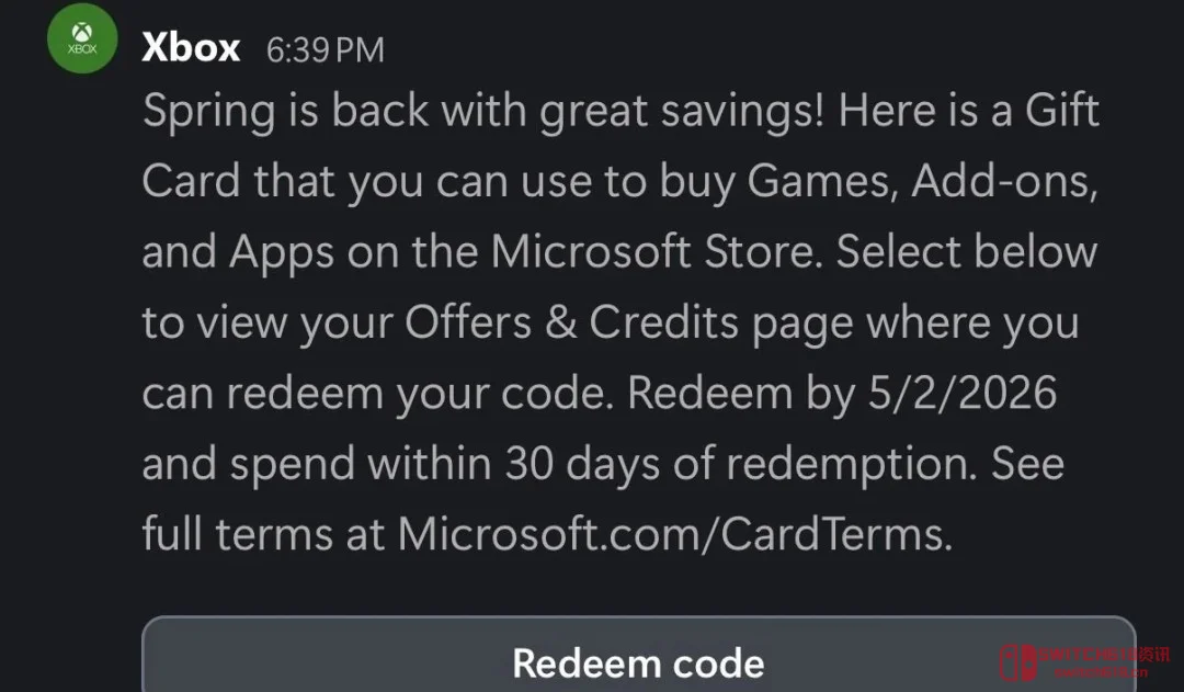 天上掉馅饼?微软悄悄给部分Xbox玩家发了5美元! 天上掉馅饼?微软悄悄给部分Xbox玩家发了5美元!