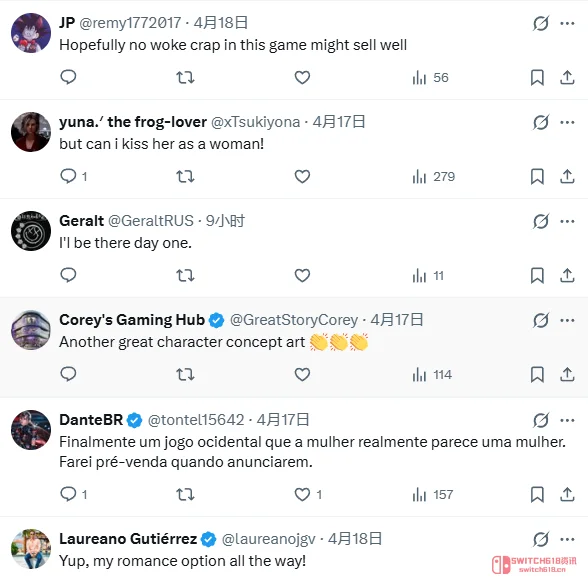 这游戏女主也太好看了吧!老外评论区直接沦陷,《苍穹浩瀚》新作稳了? 这游戏女主也太好看了吧!老外评论区直接沦陷,《苍穹浩瀚》新作稳了?