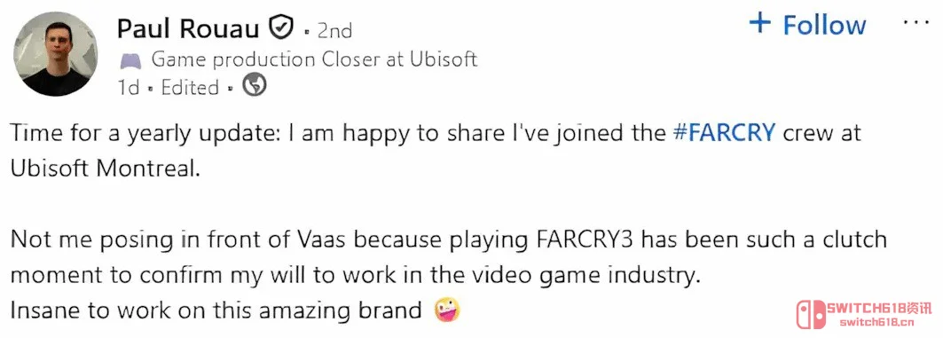 卧槽!《孤岛惊魂7》要来了?这波暗示我直接嗅到饼香了 卧槽!《孤岛惊魂7》要来了?这波暗示我直接嗅到饼香了