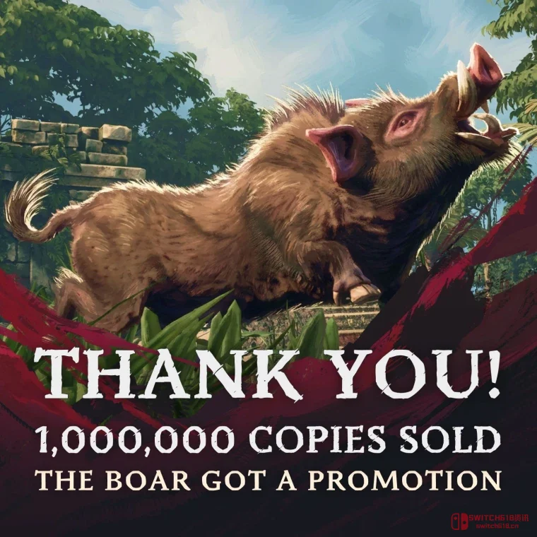 六天破百万!这款类魂合作新游杀疯了,Steam在线20万把野猪都撞傻了 六天破百万!这款类魂合作新游杀疯了,Steam在线20万把野猪都撞傻了