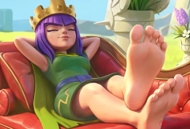 《部落冲突》出了个"玉足"装饰?我去,这也能当氪金点? 《部落冲突》出了个"玉足"装饰?我去,这也能当氪金点?