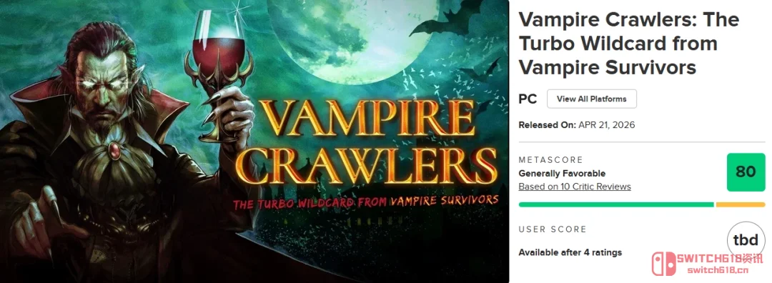 《吸血鬼探索者》M站均分80好评:卡牌版也这么上头? 《吸血鬼探索者》M站均分80好评:卡牌版也这么上头?