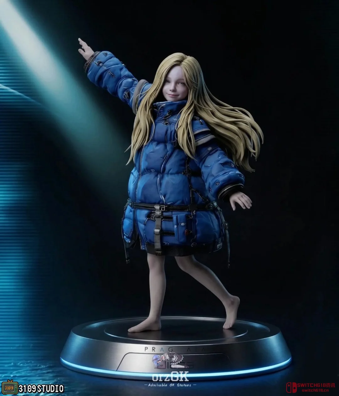 这笑得我后背发凉!《识质存在》戴安娜1/4手办诡异开订 这笑得我后背发凉!《识质存在》戴安娜1/4手办诡异开订