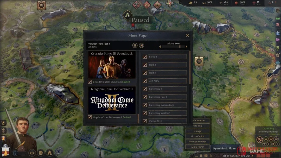 活久见!亨利跑来CK3当封臣了,《十字军之王3》x《天国:拯救2》双向联动简直离谱 活久见!亨利跑来CK3当封臣了,《十字军之王3》x《天国:拯救2》双向联动简直离谱