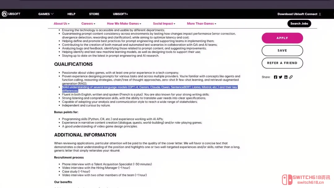 育碧大规模招AI人才!《刺客信条》《孤岛惊魂》怕是要变天? 育碧大规模招AI人才!《刺客信条》《孤岛惊魂》怕是要变天?