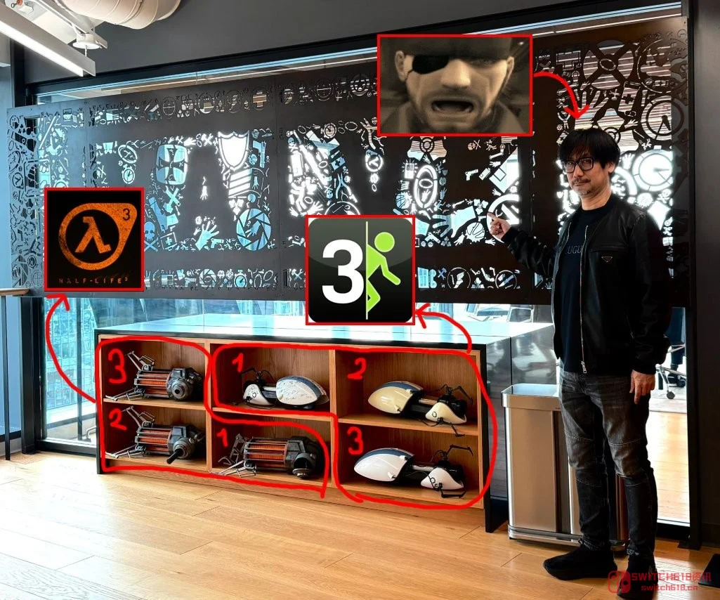 小岛秀夫突袭V社总部!网友炸锅:难道《半条命3》有戏了? 小岛秀夫突袭V社总部!网友炸锅:难道《半条命3》有戏了?