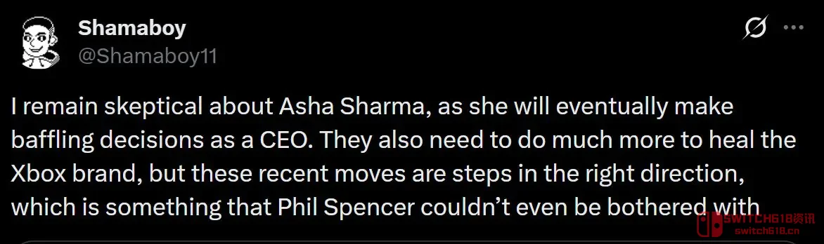 的空降CEO居然比斯宾塞十年还猛?Xbox玩家这次彻底高潮了 的空降CEO居然比斯宾塞十年还猛?Xbox玩家这次彻底高潮了
