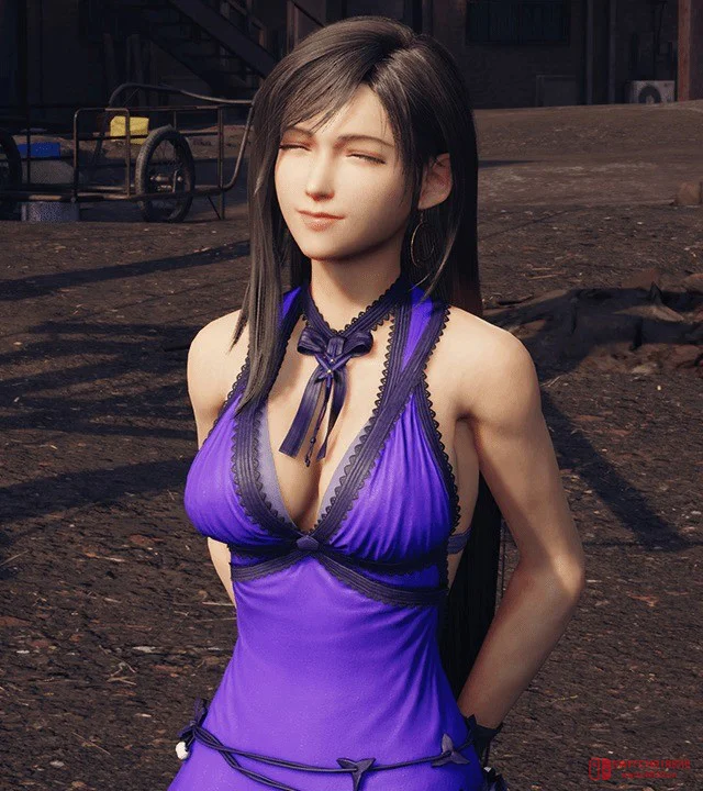 《最终幻想7》手游活动蒂法被加布料 玩家大呼失望 《最终幻想7》手游活动蒂法被加布料 玩家大呼失望