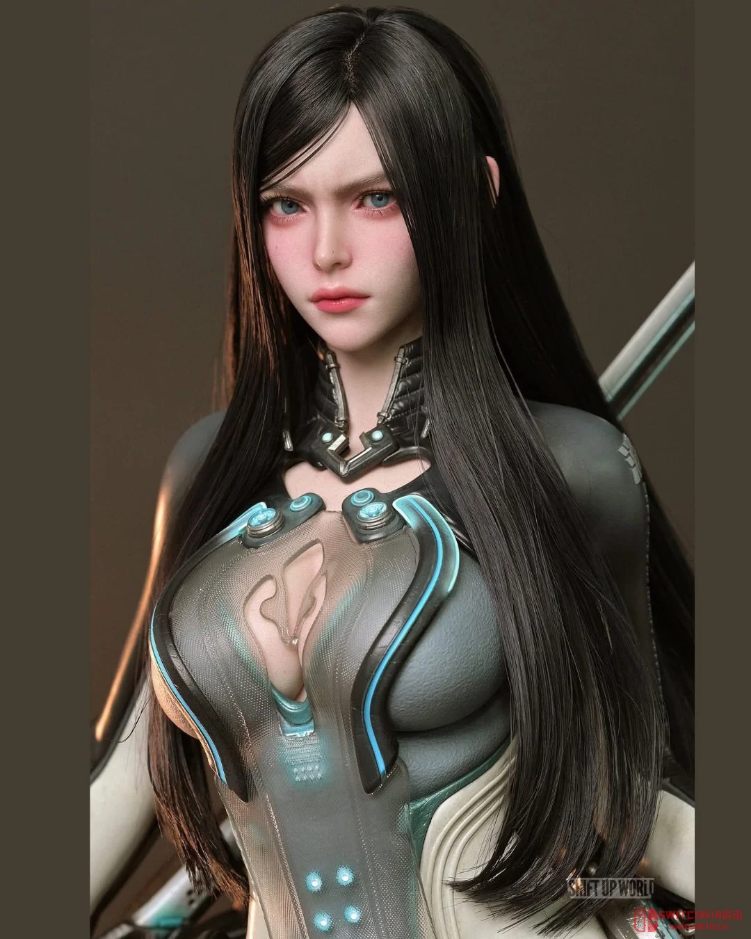 JND《剑星》渡鸦1/3超写实手办首次亮相 硅胶皮肤+真发植入 JND《剑星》渡鸦1/3超写实手办首次亮相 硅胶皮肤+真发植入