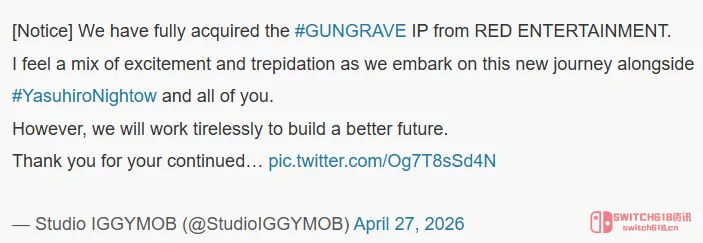 爷青回!《枪墓》版权终于被韩国人全拿下了,新作要来了! 爷青回!《枪墓》版权终于被韩国人全拿下了,新作要来了!