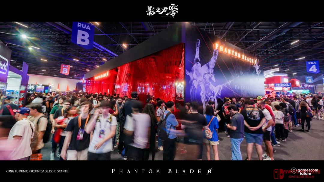 天呐!《影之刃零》在巴西杀疯了,两个大奖拿到手软,老外排队5小时就为了摸一下! 天呐!《影之刃零》在巴西杀疯了,两个大奖拿到手软,老外排队5小时就为了摸一下!