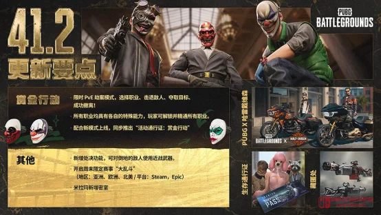 我去!PUBG不跑毒改抢银行了?41.2版本PvE模式“赏金行动”正式上线,这波操作给我看傻了! 我去!PUBG不跑毒改抢银行了?41.2版本PvE模式“赏金行动”正式上线,这波操作给我看傻了!