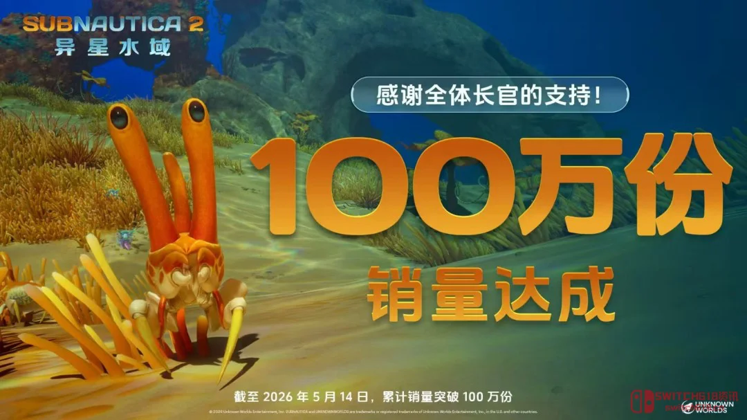 刚破100万份!《深海迷航2》抢先体验就卖爆,老玩家的青春回来了! 刚破100万份!《深海迷航2》抢先体验就卖爆,老玩家的青春回来了!
