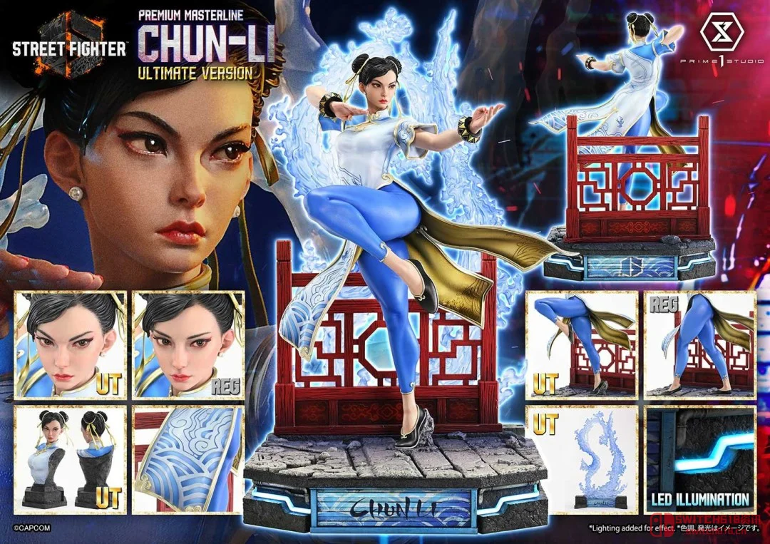 天呐!一万块的《街霸6》春丽雕像,这腿简直无敌! 天呐!一万块的《街霸6》春丽雕像,这腿简直无敌!