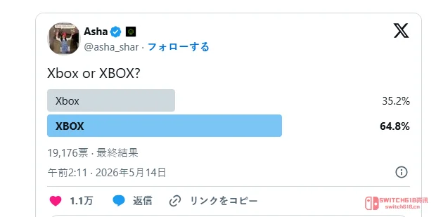 玩家投票真管用?Xbox官号已从‘Xbox’改成‘XBOX’,但仅此而已! 玩家投票真管用?Xbox官号已从‘Xbox’改成‘XBOX’,但仅此而已!