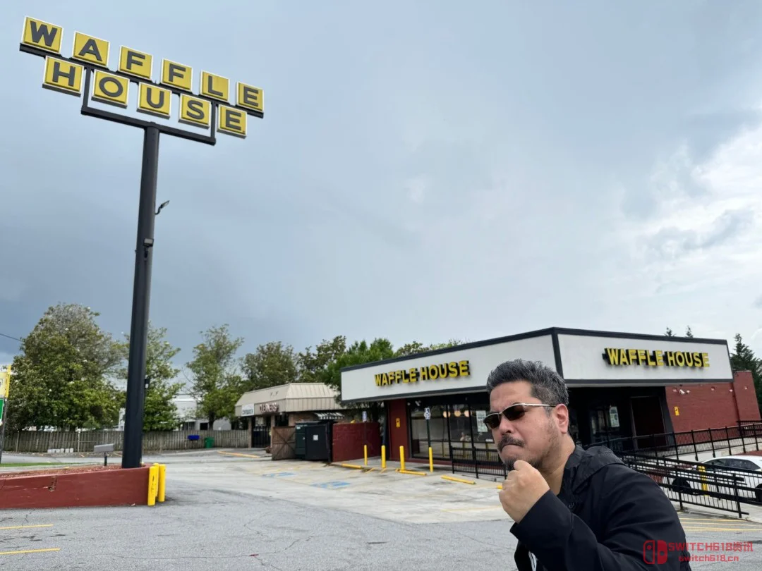 笑喷!铁拳制作人原田胜弘打卡Waffle House,扬言凌晨三点来打架! 笑喷!铁拳制作人原田胜弘打卡Waffle House,扬言凌晨三点来打架!