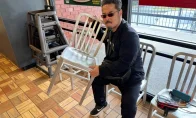 笑喷！铁拳制作人原田胜弘打卡Waffle House，扬言凌晨三点来打架！