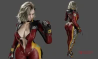 《生化危机9》这Mod可太顶了！格蕾丝穿2077赛车服，这身材简直了！