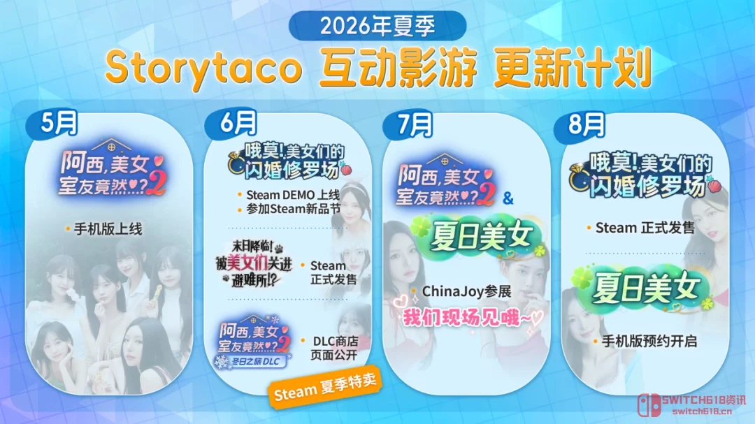 我去!《阿西, 美女室友竟然...?2》手游来了!夏季新游计划公开,钱包预警! 我去!《阿西, 美女室友竟然...?2》手游来了!夏季新游计划公开,钱包预警!