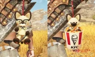 卡普空这波背刺我给满分！KFC联动挂饰变全球免费，日本猎人集体猫车