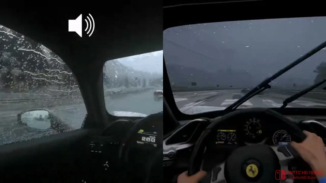 活久见!《驾驶俱乐部》的雨天效果至今无人能敌?《地平线6》看完沉默了 活久见!《驾驶俱乐部》的雨天效果至今无人能敌?《地平线6》看完沉默了