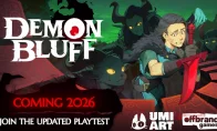 天呐！《Demon Bluff》试玩上线，狼人杀+肉鸽+卡牌构建，恶魔混进牌桌了？