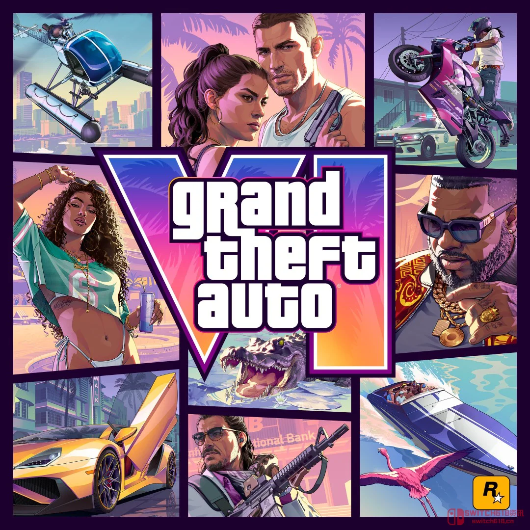 有生之年！《GTA6》预购定档6月25日，封面图直接给我看硬了