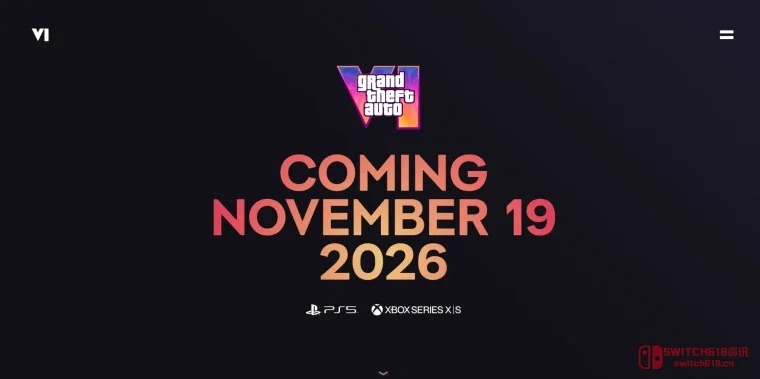 绝了!GTA6官网发售日期人间蒸发,R星在逗我? 绝了!GTA6官网发售日期人间蒸发,R星在逗我?